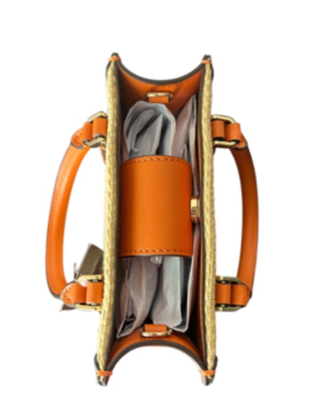 🆕♠️ Kate Spade Ellie Mini Tote Crossbody Orange Zin NWT - Picture 9 of 16